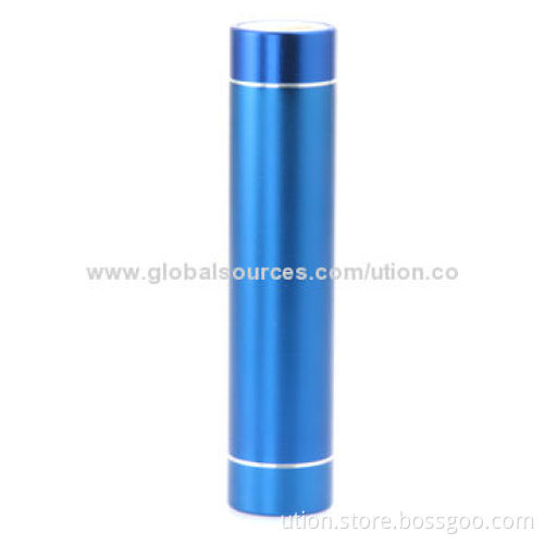 Cute 2,600mAh Power Bank/Emergency Charger for Mobile Phones with Free Samples and Logo